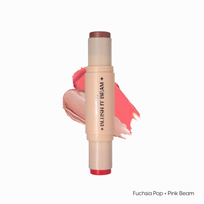 Kara Beauty Blush N’ Beam- Fuchsia Pop+Pink Beam