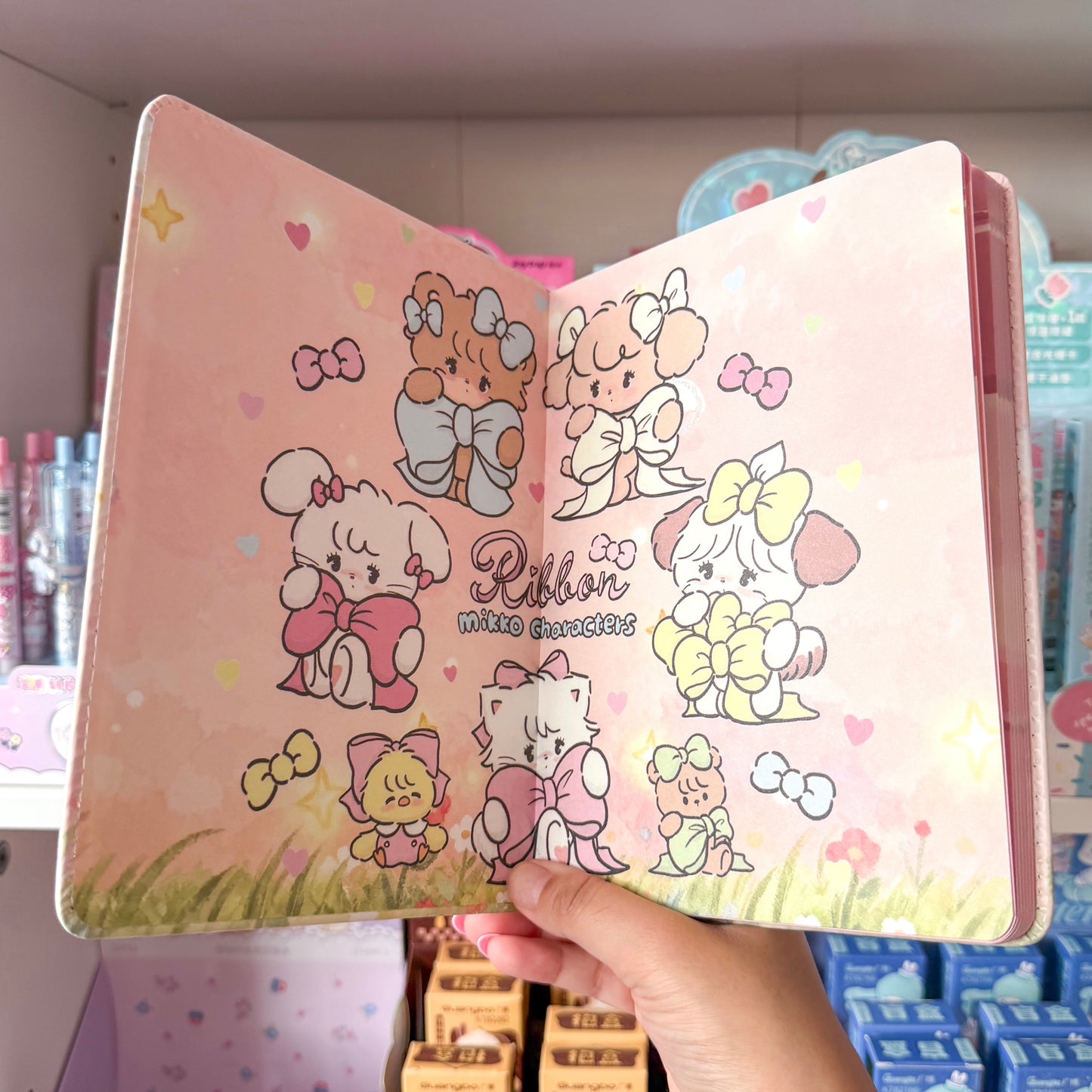 Mikko illustrations Bows A5 Notebook Journal