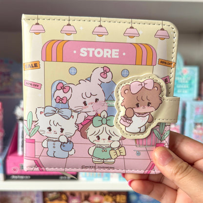 Mikko illustrations Shopping Day Small Magnet Strap Notebook Journal