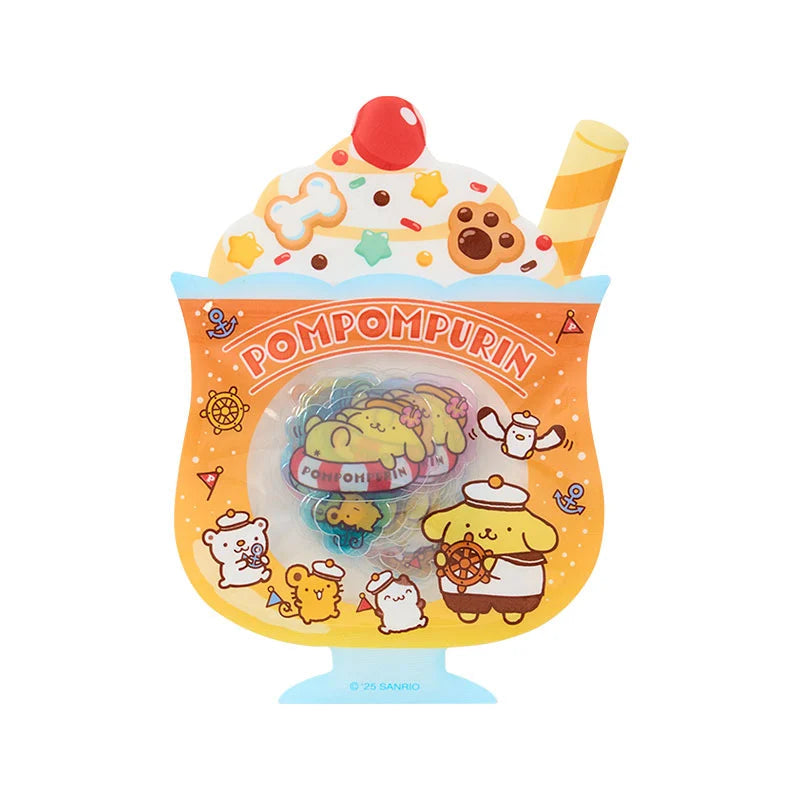 Sanrio Pompompurin Summer Sticker Set