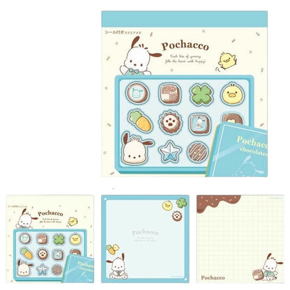 Small Sanrio Characters Notepad With Sticker Sheet