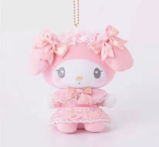 My Melody Lolita Plush Keychain