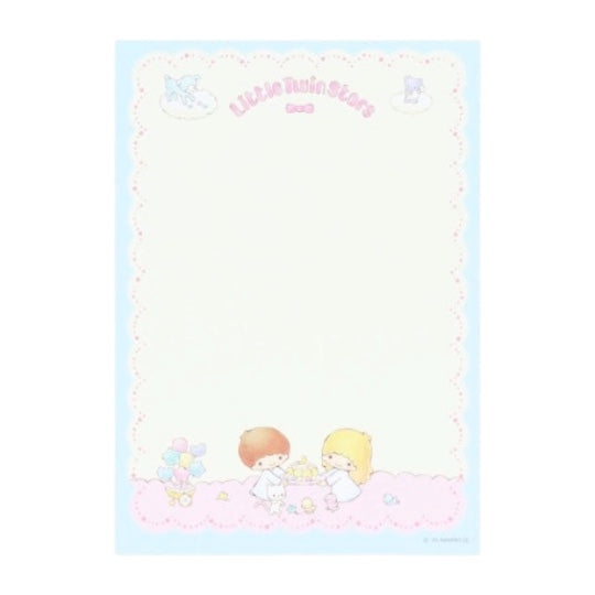 Little Twin Stars Sky Afternoon Notepad (50th Anniversary)