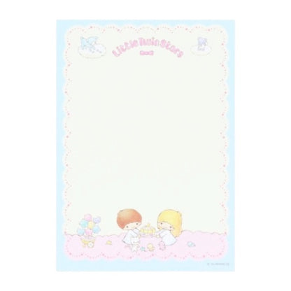 Little Twin Stars Sky Afternoon Notepad (50th Anniversary)