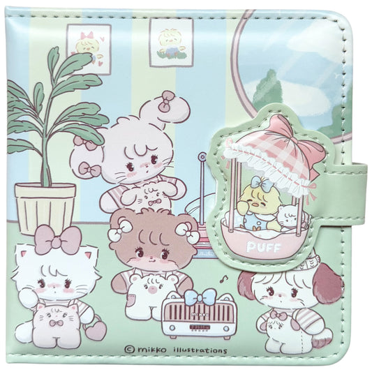 Mikko illustrations Green Family Small Magnet Strap Notebook Journal