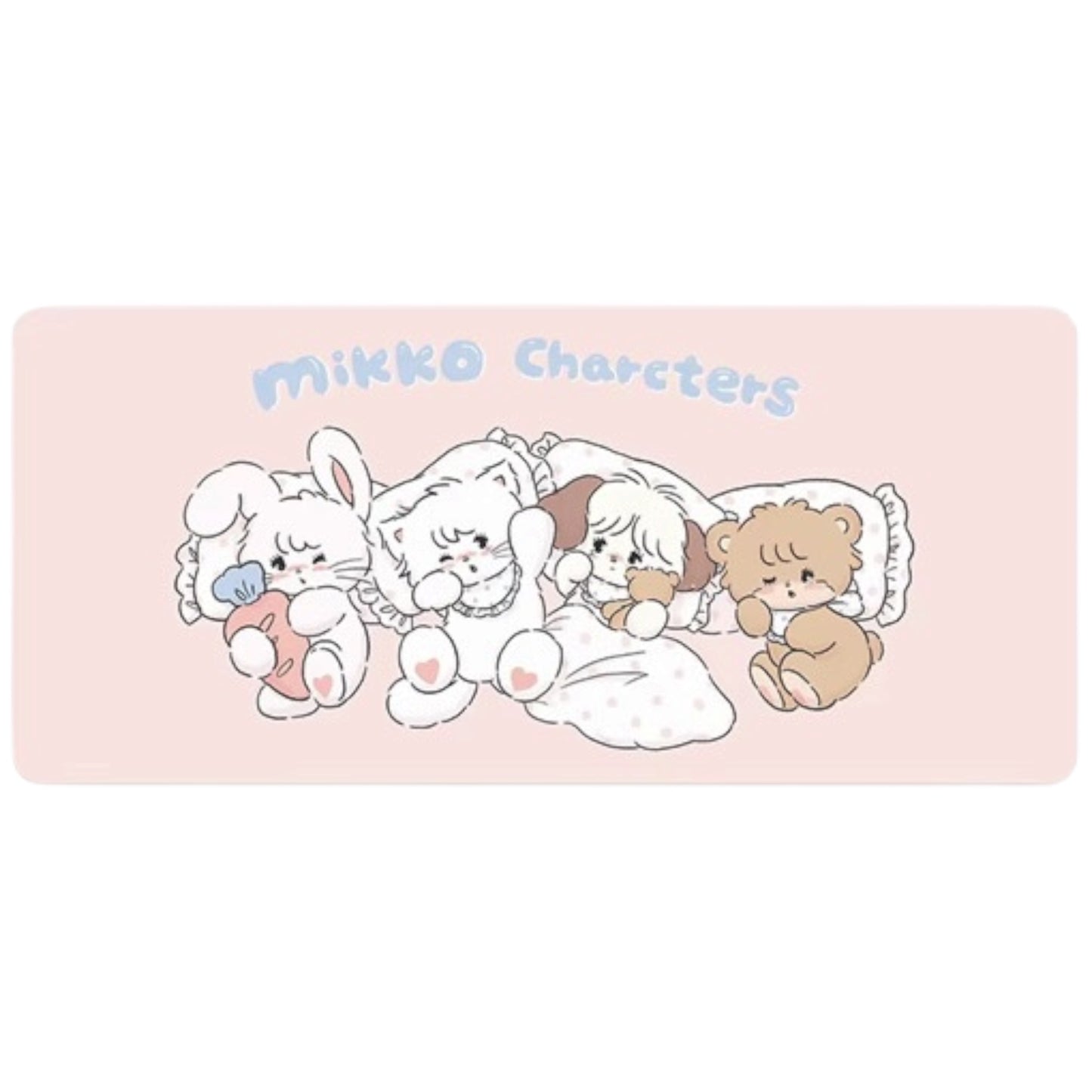 Mikko illustrations Family Bedtime Large Desk Mat