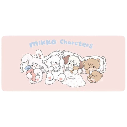 Mikko illustrations Family Bedtime Large Desk Mat