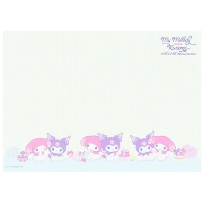 My Melody & Kuromi Notepad (50th & 20th Anniversary)