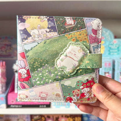 Mikko illustrations Garden Family Small Magnet Strap Notebook Journal