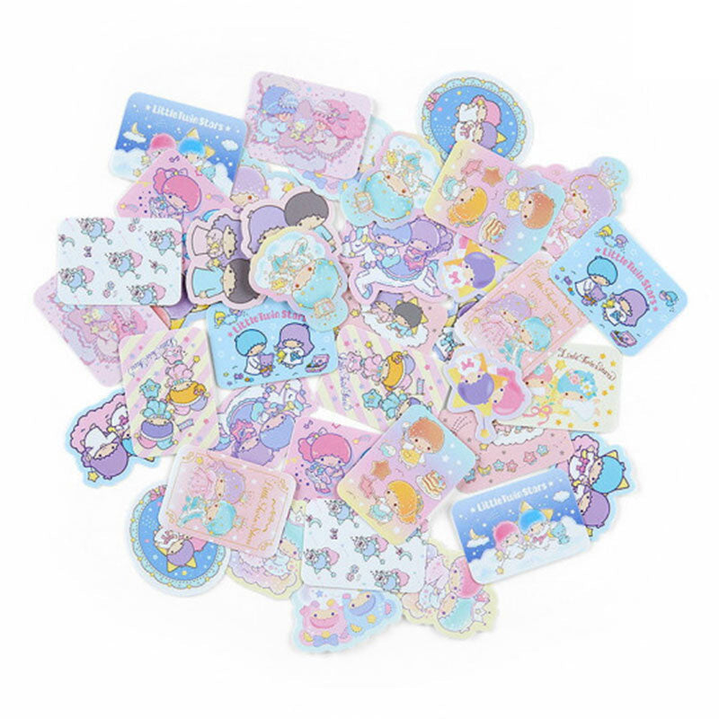 Sanrio Little Twin Stars Envelope Case Sticker Set