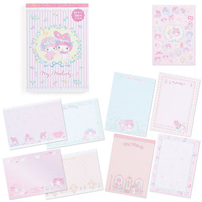 Sanrio My Melody & My Sweet Piano Notepad With Sticker Sheet