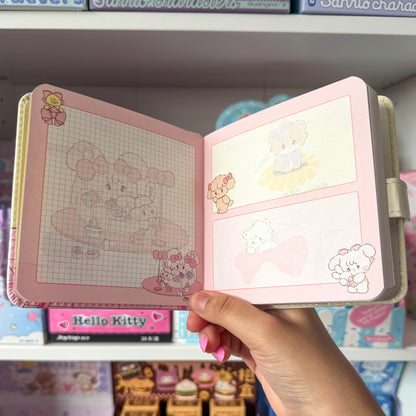 Mikko illustrations Shopping Day Small Magnet Strap Notebook Journal