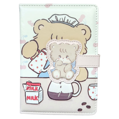 Mikko illustrations Latte A5 Magnet Strap Notebook Journal