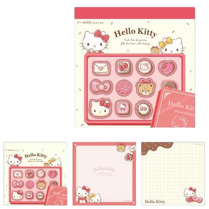 Small Sanrio Characters Notepad With Sticker Sheet