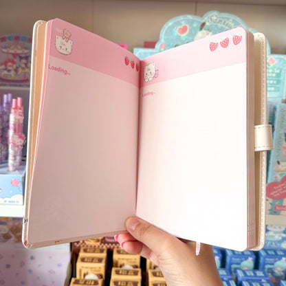 Mikko illustrations Mousse A5 Magnet Strap Notebook Journal