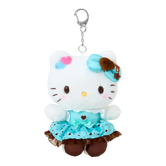 Hello Kitty Chocolate Mint Plush Keychain