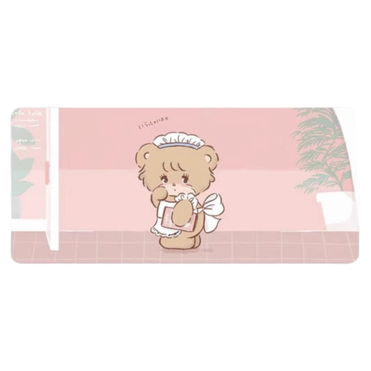 Mikko illustrations Latte Maid Large Desk Mat