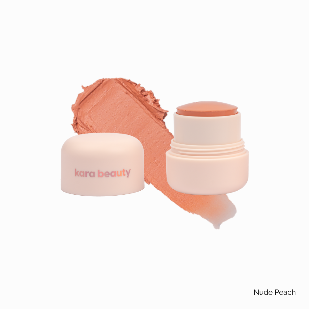 Kara Beauty Blush Hour Cheek Balm- Nude Peach