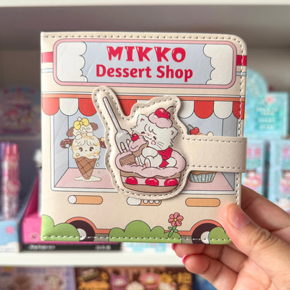 Mikko illustrations Dessert Shop Small Magnet Strap Notebook Journal