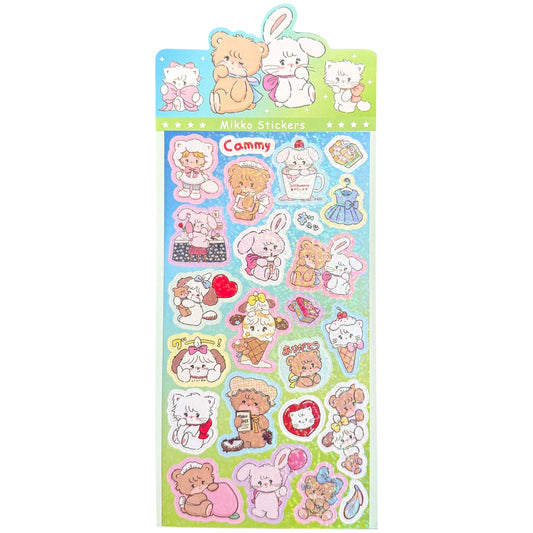 Mikko illustrations Sticker Sheet- 003