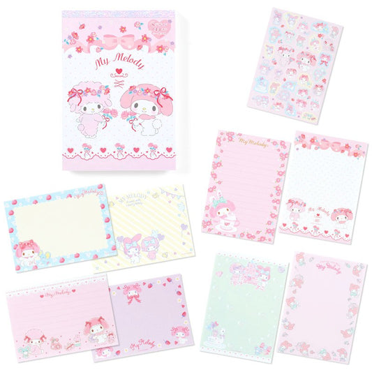 Sanrio My Melody & My Sweet Piano Notepad With Sticker Sheet