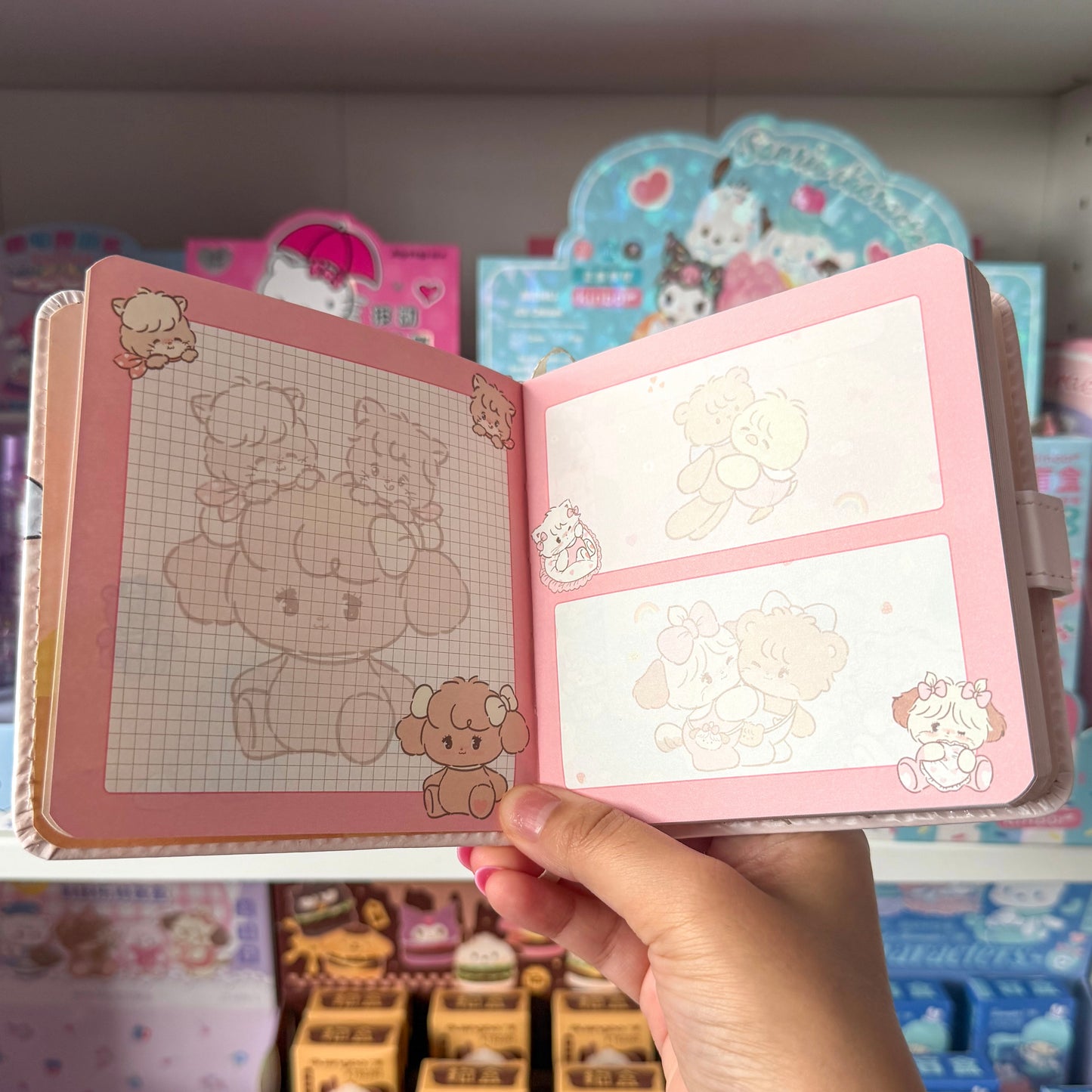 Mikko illustrations Detective Soufflé  Small Magnet Strap Notebook Journal