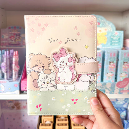 Mikko illustrations Family A5 Magnet Strap Notebook Journal