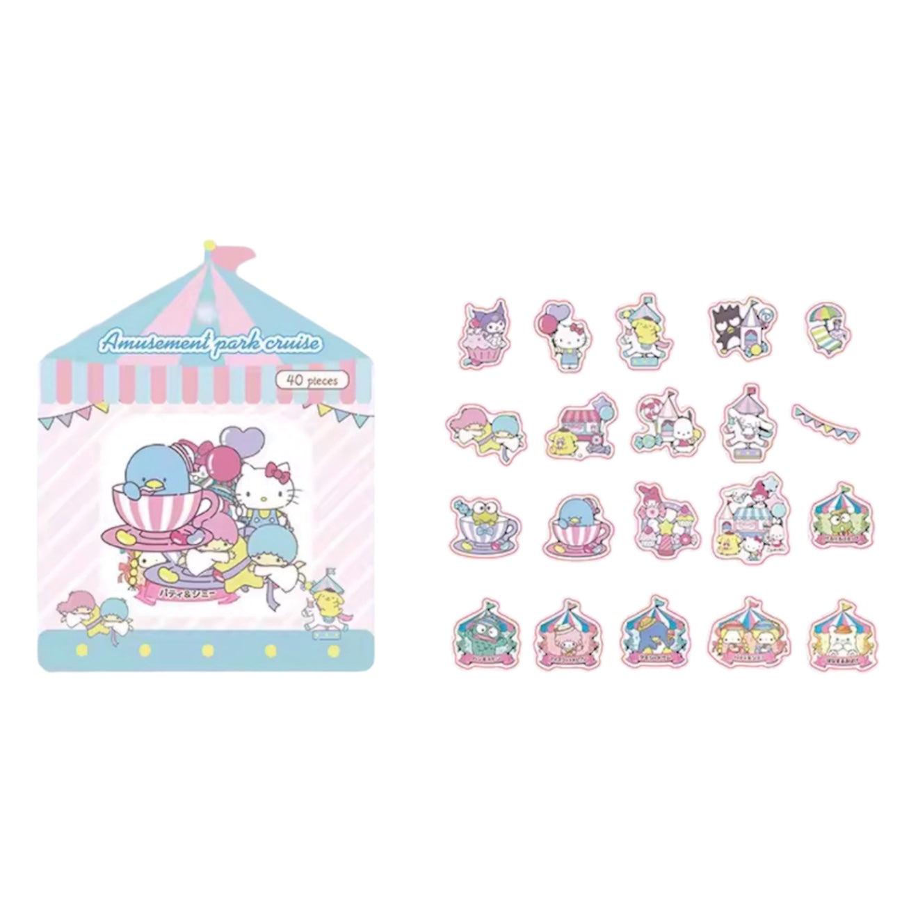 Sanrio Characters Carnival Sticker Flakes