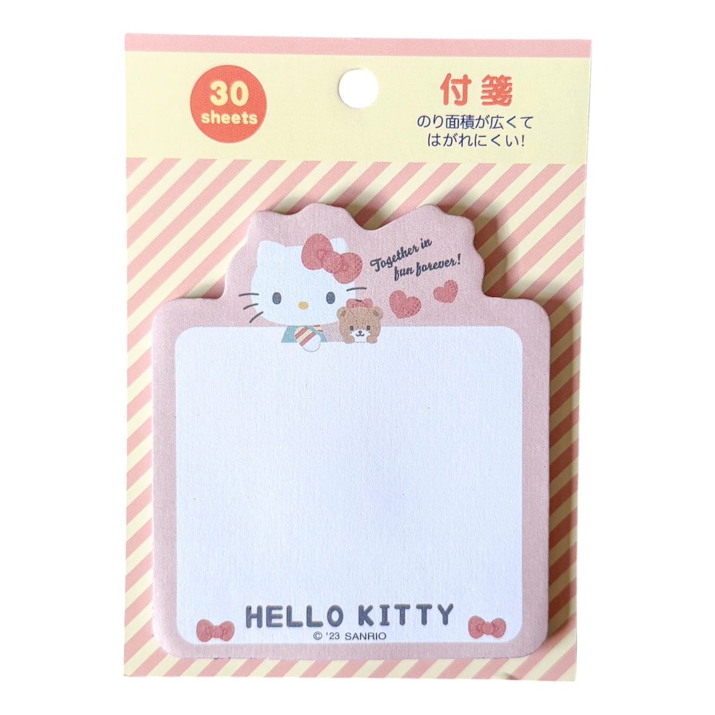 Hello Kitty Besties Blank Sticky Note