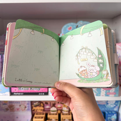 Mikko illustrations Dessert Shop Small Magnet Strap Notebook Journal