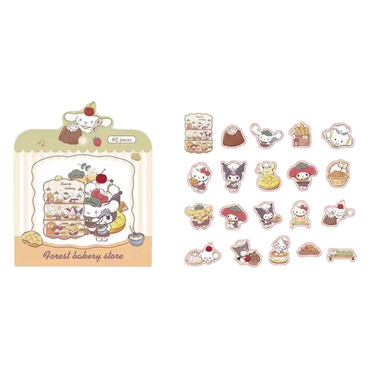 Sanrio Characters Bakery Sticker Flakes