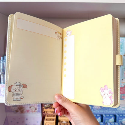 Mikko illustrations Soufflé A5 Magnet Strap Notebook Journal