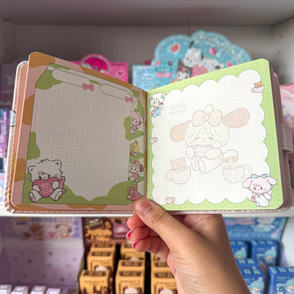 Mikko illustrations Detective Soufflé  Small Magnet Strap Notebook Journal
