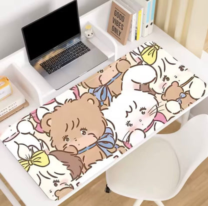 Mikko illustrations Family Fun Large Desk Mat