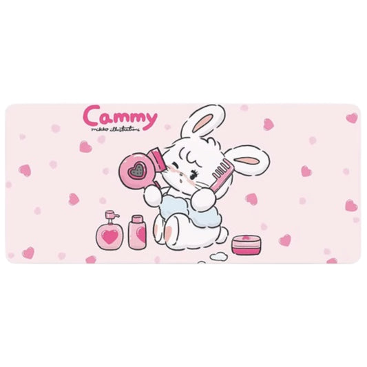 Mikko illustrations Cute Cammy Large Desk Mat