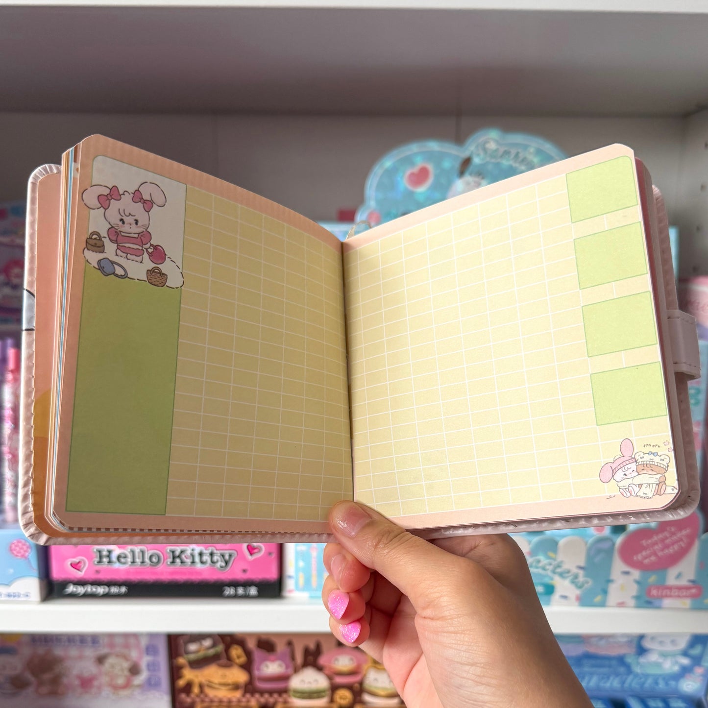 Mikko illustrations Detective Soufflé  Small Magnet Strap Notebook Journal