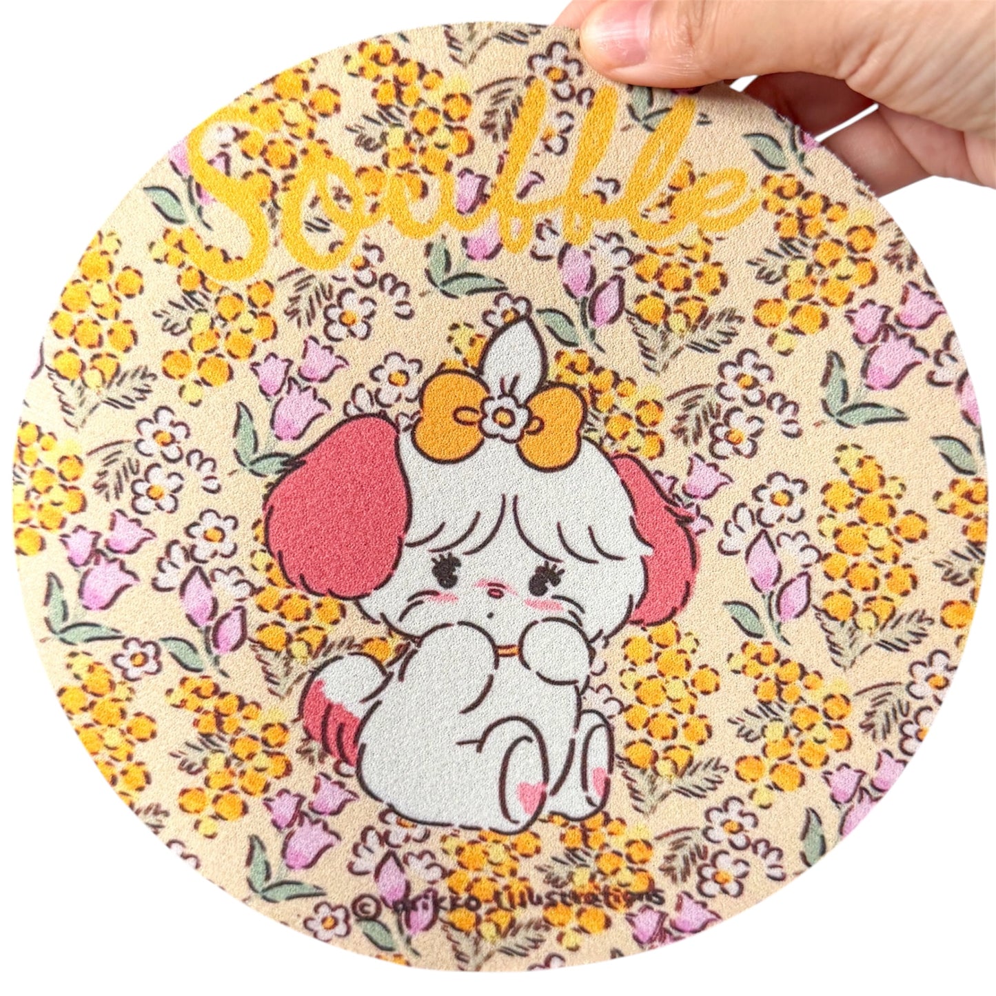 Mikko illustrations Soufflé Floral Mousepad