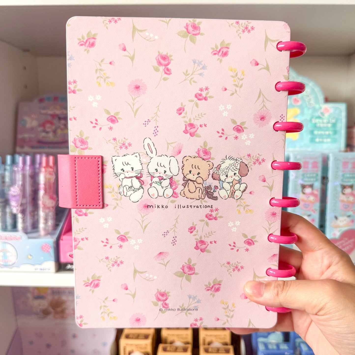 Mikko illustrations Disc Notebook With Buckle Strap