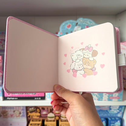 Mikko illustrations Office Mousse Small Magnet Strap Notebook Journal