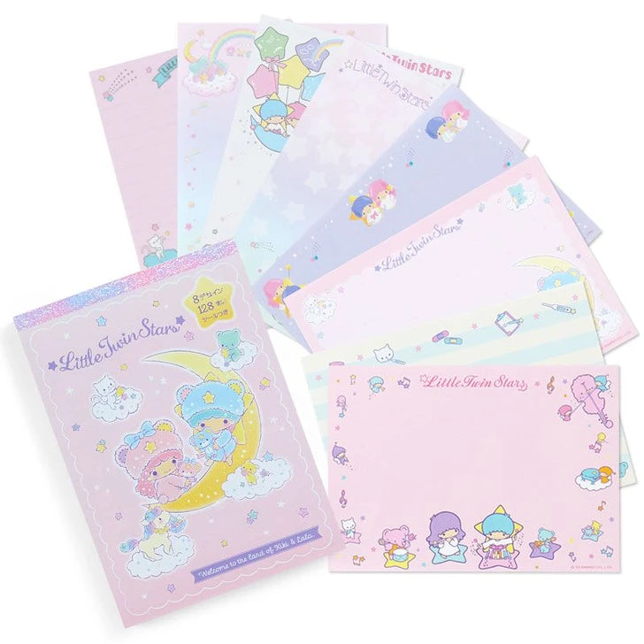 Sanrio Little Twin Stars Notepad With Sticker Sheet