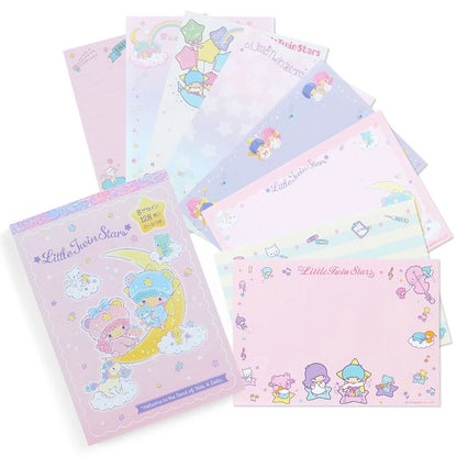 Sanrio Little Twin Stars Notepad With Sticker Sheet