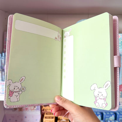 Mikko illustrations Cammy A5 Magnet Strap Notebook Journal