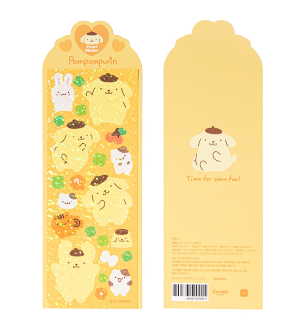 Pompompurin Sticker Sheet