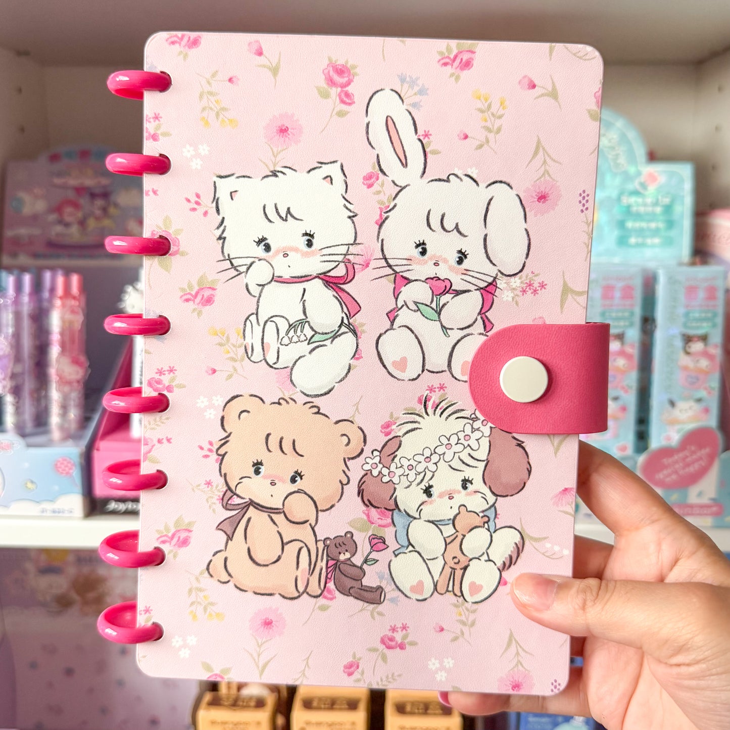 Mikko illustrations Disc Notebook With Buckle Strap