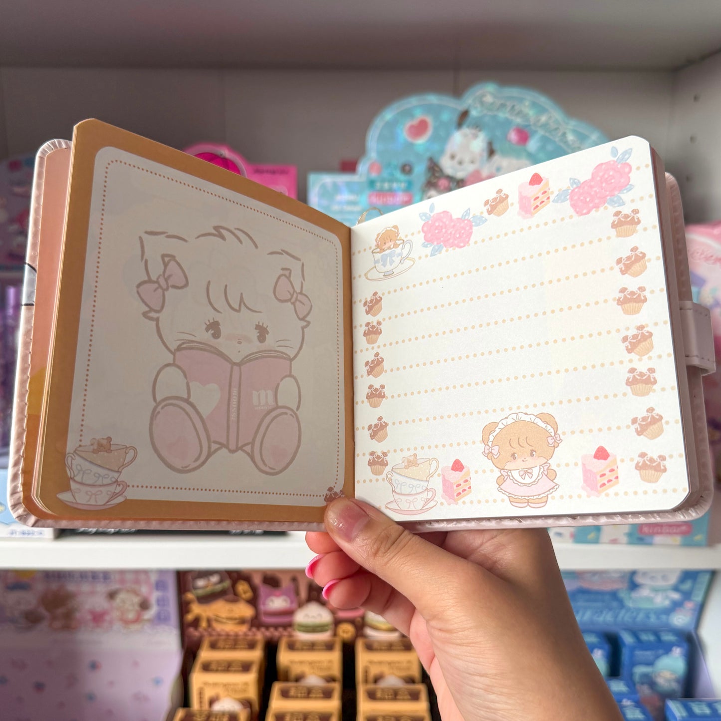 Mikko illustrations Detective Soufflé  Small Magnet Strap Notebook Journal
