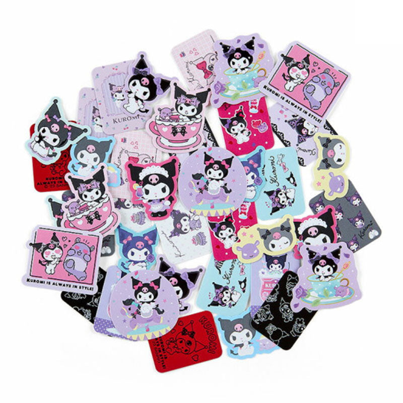 Sanrio Kuromi Envelope Case Sticker Set