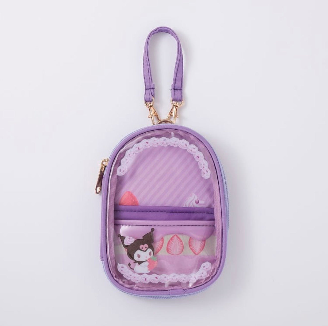 Kuromi Wristlet Pouch