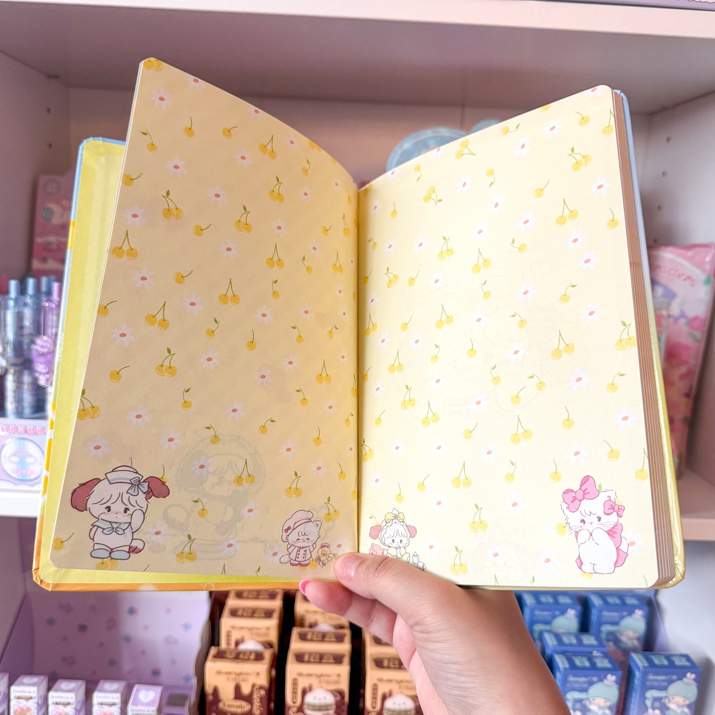Mikko illustrations Summer Family A5 Hardcover Notebook Journal