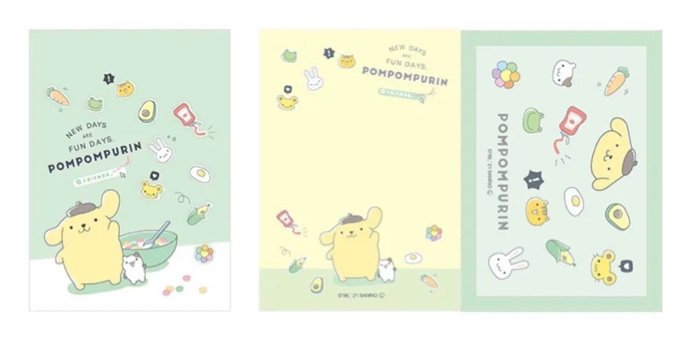 Pompompurin Fun Pocket Size Notepad