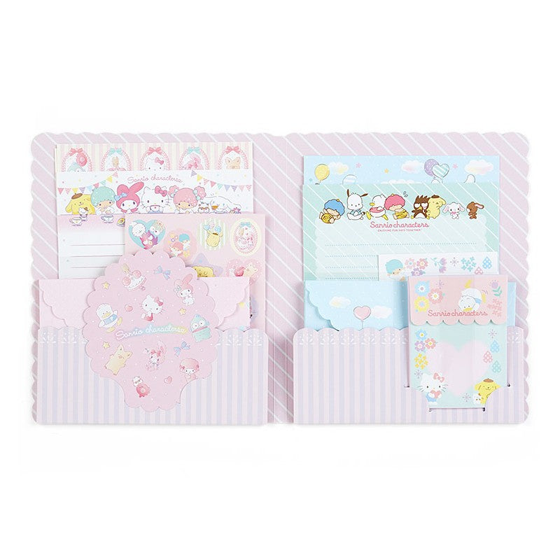 Sanrio Little Twin Stars Folder Letterset